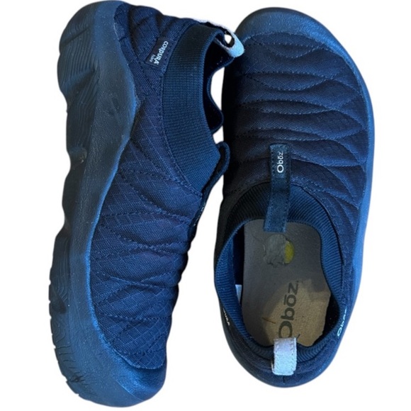 Women's oboz Whakata Puffy Athletic Shoes - Black - Picture 1 of 8